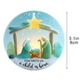 thumbnail image 3 of Adorno de la Natividad | Decoración para el árbol de Navidad de la Sagrada Familia | Decoración religiosa de vidrieras acrílicas | Regalo cristiano para mujeres, hombres y creyentes, 3 of 6