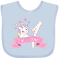 thumbnail image 3 of Inktastic I'm One Cute Unicorn 1st Birthday Boys or Girls Baby Bib, 3 of 4
