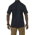 thumbnail image 2 of 5.11 Work Gear Men's Performance Short Sleeve Polo Shirt, Moisture-Wicking Polyester, Dark Navy, 4X-Large, Style 71049, 2 of 4