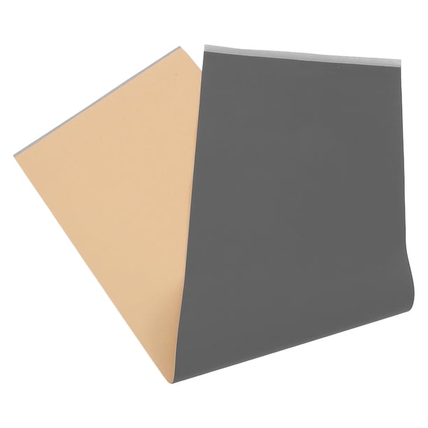 ADDHAT Rollo De Fieltro Adhesivo Gris Oscuro Con Tacto Lujoso Para Manualidades Y