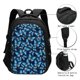 thumbnail image 3 of Balery Blue Butterfly Mochila con carga USB para hombre y mujer - Mochila impermeable y antirrobo para laptop con puerto USB para viajes, trabajo, 3 of 7