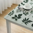 thumbnail image 4 of Herb Garden Floral Kitchen Design Flannel Backed Vinyl Tablecloth, Fresh Flowering Garden Herbs Vinyl Kitchen &amp; Dining Room Tablecloth, 4 of 7