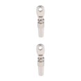 thumbnail image 1 of Scienceny Terminal de ojo Swageless de acero inoxidable de grado marino 316 para cuerda de alambre de 4 mm Tipo 1 2piezas, 1 of 1