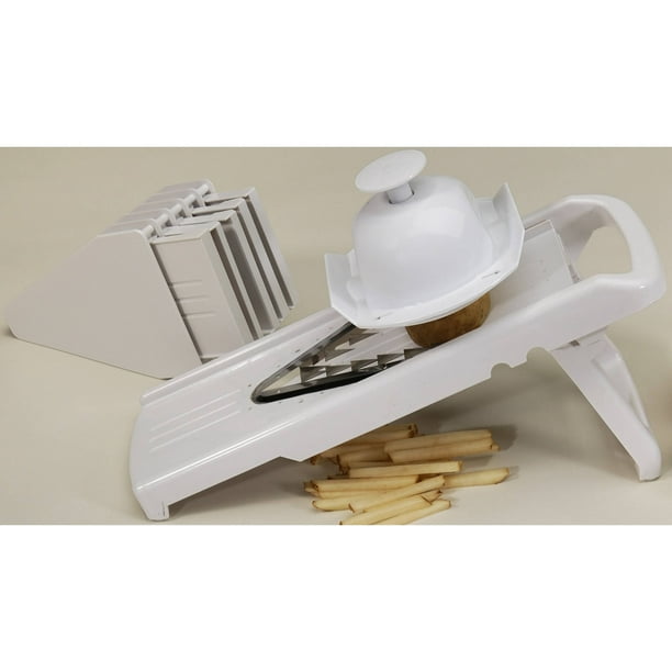 COOK PRO 9Piece Mandolin Slicer with VShaped Blade