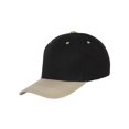 thumbnail image 1 of Casquette de Baseball Ajustable Bicolore, Noir/gris, 1 of 2