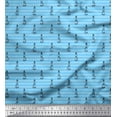thumbnail image 1 of Soimoi Rayon Fabric Stripe & Light House Shirting Decor Fabric Printed Yard 42 Inch Wide, 1 of 3