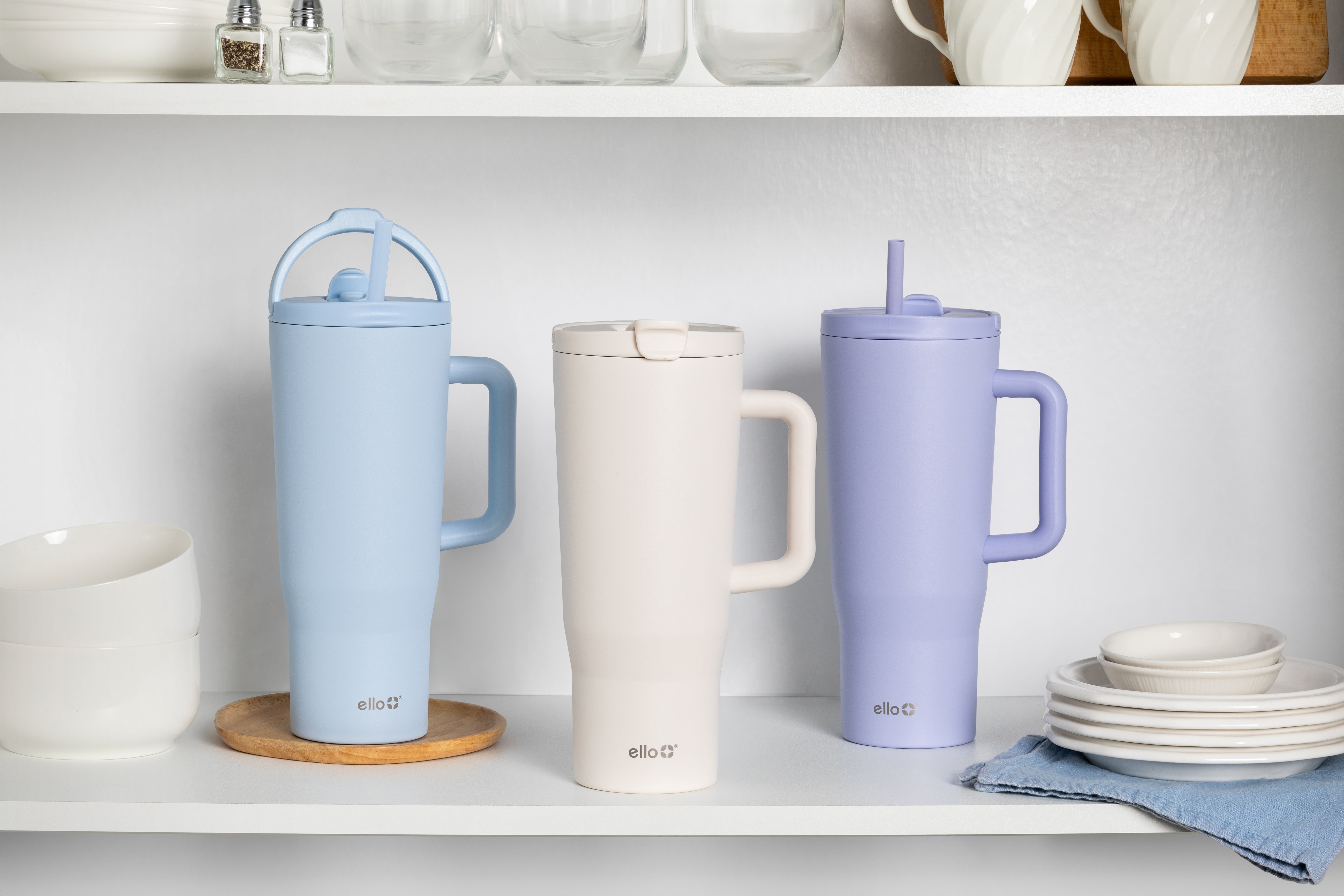 H e l l o ☻ˎˊ Ello Clean 40oz Stainless Steel Tumbler - Vacuum Insulated