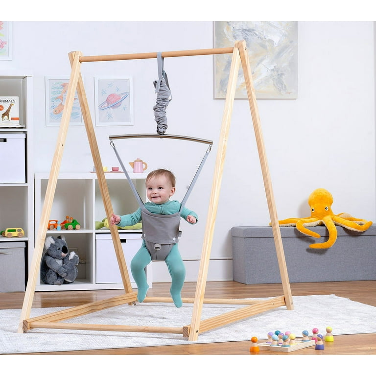 Avenlur Tulip Baby Bouncer Foldable Baby Jumper with Stand