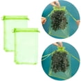 thumbnail image 3 of Paquete de 100 bolsas protectoras para racimos de uvas, bolsa de organza para frutas con cordones que brindan protección total contra (30 x 20 cm) ER, 3 of 5