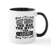 CafePress - Great Grandpa Mug - 11 oz Ceramic Mug - Novelty Coffee Tea Cup