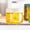 White, variant on Uutvmp Glass Jars with Screw Lids for Salad Dressing, Oats Containers, Leakproof Food Storage Container for Snacks Yogurt Spice Sugar Coffee Beans
