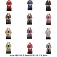 thumbnail image 5 of fastboy Foulard Élégante pour Femmes Broderie Légère à Franges Robe de Soirée Châle Demoiselle d'Honneur Mariage Châles Vêtements Rouges, 5 of 5