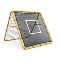 thumbnail image 1 of Soccer Rebounder Net, 3.7x3.7 ft Iron Frame - Football Training Equipment for Backyard Field, Easy Assembly, 1 of 6