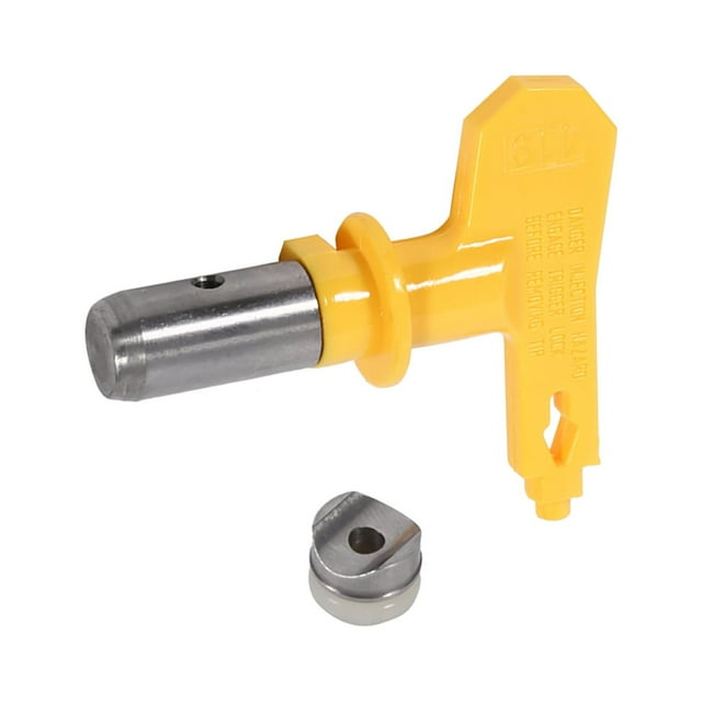 Nimomo Punta de Pistola rociadora útil Reversible de Acero de tungsteno, Punta de Pistola rociadora de Pintura sin Aire, Accesorios para Boquilla, Herramienta para el hogar(419)