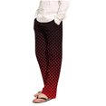 thumbnail image 1 of Puntoco Pantalones casuales largos para hombre Pantalones de pijama a cuadros holgados con estampado de cuadros casuales a la moda para hombre Pantalones largos, 1 of 4