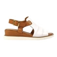 thumbnail image 4 of Lunar Womens Steffi Leather Wedge Sandals, 4 of 6