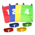 thumbnail image 2 of Ethern Sac de Saut 4 Pcs Sac de Pommes de Terre Jeu avec Poignée Entraînement d'Équilibre pour Enfants Réutilisable avec Bandes de Course, 2 of 9