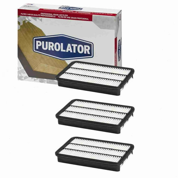 3 pc Purolator TECH TA24690 Air Filters for 042-1523 143-2081 17801-03010 17801-74060 26017 283 33-2145-1 36017 4017 46017 6017 61946017 66017 73-299 7351 88017 94017 A1286C A4690 A785 AE7351 AF-6230