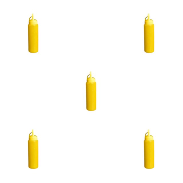 Monstrate exprimidor escala botella ketchup condimento almacenamiento hogar restaurante cocina cocina condimento dispensador amarillo Type2 NO2