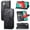 Black, variant on Galaxy A32 5G Case, Galaxy A32 5G Wallet Case Folio Case Magnetic Closure RFID Blocking Card Slots Kickstand Case Shockproof Absorption Double Protection Case for Samaung Galaxy A32 5G, Lightpurple