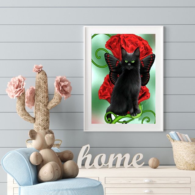 Cuadros Decorativos 5D Diamond Painting Kit Cat Full Square Drill Rhinestone DIY Wall Art Crafts Set Ndcxsfigh Nuevos Originales