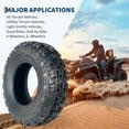thumbnail image 5 of 2Pack 21X7-10 ATV Tires, 21X7x10 ATV UTV All Terrain Tires,Sport Front UTV Tires,6 PR, Tubeless, 5 of 5