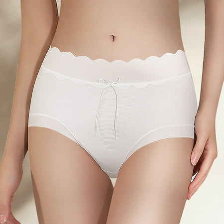 Limited Time Savings  Breathable Soft Stretch Panties  Belly Briefs  Comfortable Seamless  for Women  Daily Wear  Supportive  Cotton Blend  Plus Size Tops Women | Beige M  Sopatenor