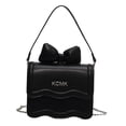 thumbnail image 4 of Bolso cruzado Yinane ligero de un solo hombro con cadena Mini Negro, 4 of 8