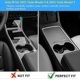 thumbnail image 5 of Update Center Console Organizer Tray for Latest 2021 2022 Tesla Model 3 Model Y, Car Interior Flocked Armrest Hidden Cubby Drawer Flocking Storage Box, 5 of 5