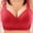 Red cheap stuff under 5 dollars, variant on Dyegold Plus Size Bras For Women Flash Deals Casual Comfort Bra Lift Seamless Wirefree Wireless Sports Bra Stretch Plus Size Lace Bras Full Coverage Bralette Underwear Ladies Bralettes
