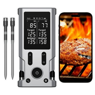 CHEF iQ Smart Wireless Digital Cooking Thermometer, Bluetooth