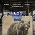 thumbnail image 3 of High Precision Body Weight Scale Smart Bathroom Scales with Large LCD Display(400lbs),Decorative for Bedroom-Vintage Illustration Of Old Grizzly Bear Standing In The Water, 3 of 4