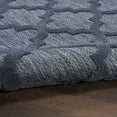 thumbnail image 5 of Nourison Easy Care Indoor/Outdoor Navy Blue 2' x 4' Area Rug, (2x4), 5 of 8