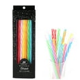 thumbnail image 1 of Boreal Craft Reusable Straw Decoration Straw Beverage Straw Set Suitable For Milk Juice Coffee Etc plus plus Tube Neon, 1 of 7