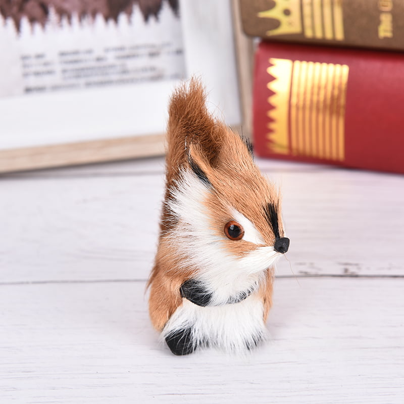 Simulation Fur Squirrel Plush Stuffed Doll Animal Toy Children Gift Home  #Buy 