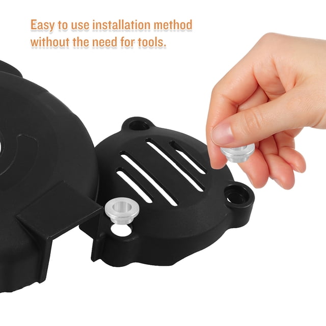 BRIGHTFUFU Cubierta De Motor Para Motocicleta Con Y Protección Anticolisión