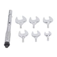 thumbnail image 1 of Torsion Wrench Set, Strong Compatibility Wrench Set 6 Heads High Carbon Steel Sturdy  for Disassembly, 1 of 7