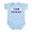 Sky Blue, variant on CafePress - Team PAPAYAS Infant Bodysuit - Baby Light Bodysuit, Size Newborn - 24 Months