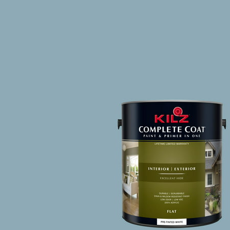 KILZ COMPLETE COAT Interior/Exterior Paint & Primer in One #RD270-01 Abstract (Best Exterior House Paint Colors Ideas)