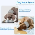 thumbnail image 5 of Duuclume Dog Neck Brace After Surgery, E-Collar & Cone Collar Alternative for Dogs (Grey,XL), 5 of 6