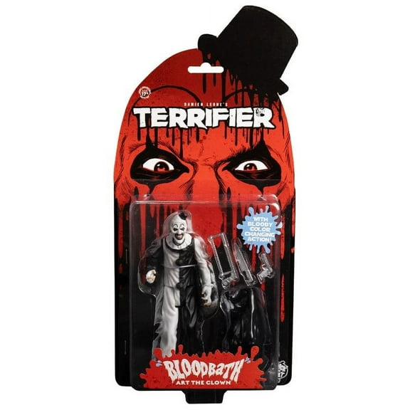 Trick Or Treat Studios- Terrifier Art The Clown Blood Bath 5 Inch Action Figure