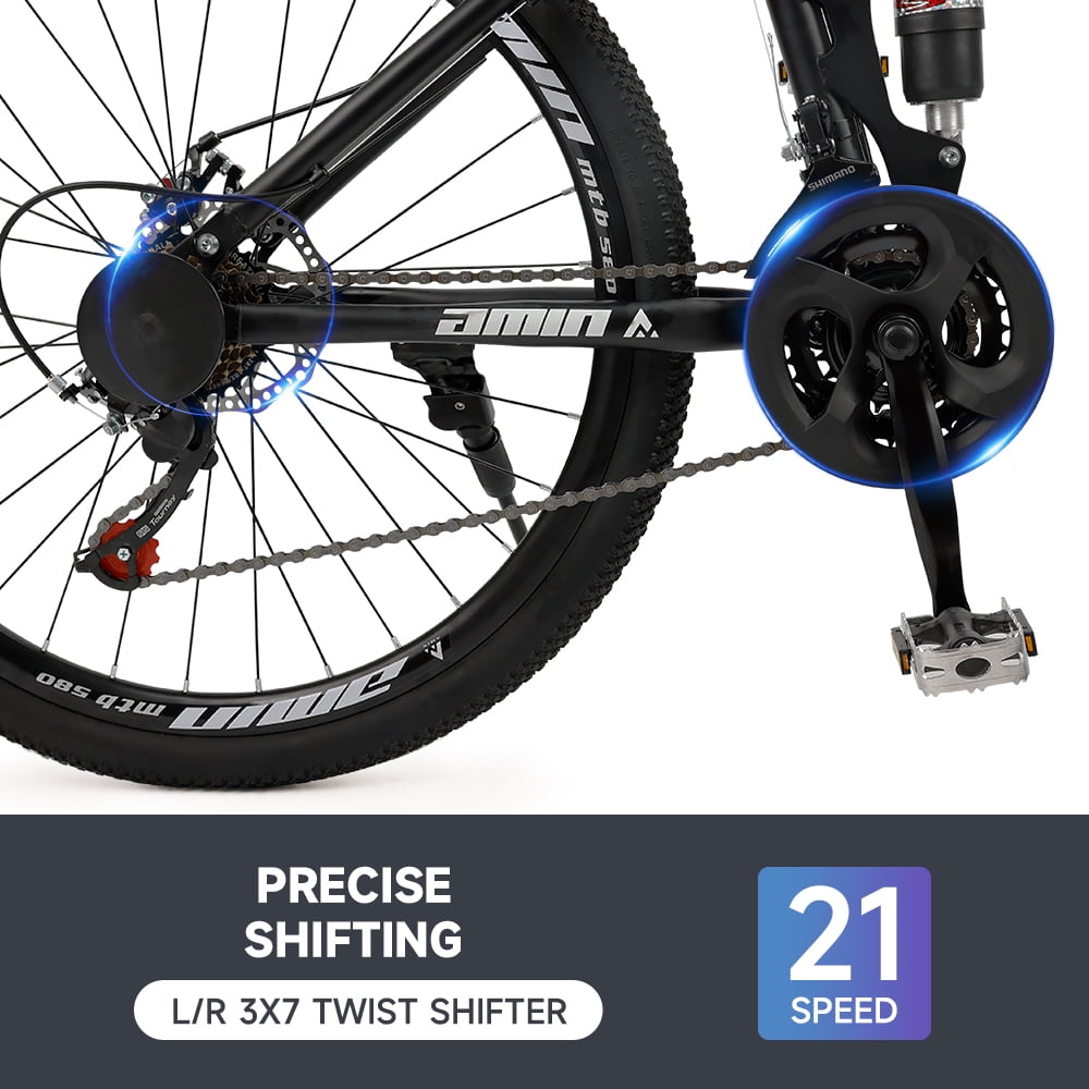 Walmart full suspension online mountain bike