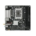 thumbnail image 2 of AsRock - ASRock Mainboard B760M-ITX/D4 WIFI B760 - Mini-ITX - Socket LGA 1700 - Intel B760, 2 of 5