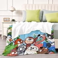 thumbnail image 4 of Bubu y los Pequeños Búhos anti-pilling, suave, ligera, esponjosa y acogedora de lujo para hogar y cocina – Perfecta para niños y adultos,200X150cm, 4 of 6