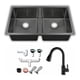 thumbnail image 1 of Tarja Negra 82x47 Doble Submontar con Kit y Mezcladora – KADINOX, 1 of 1