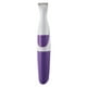 thumbnail image 4 of Recortadora de pelo 2 en 1 para mujer, electrónica, lavable, para la línea del bikini, color morado, 4 of 12