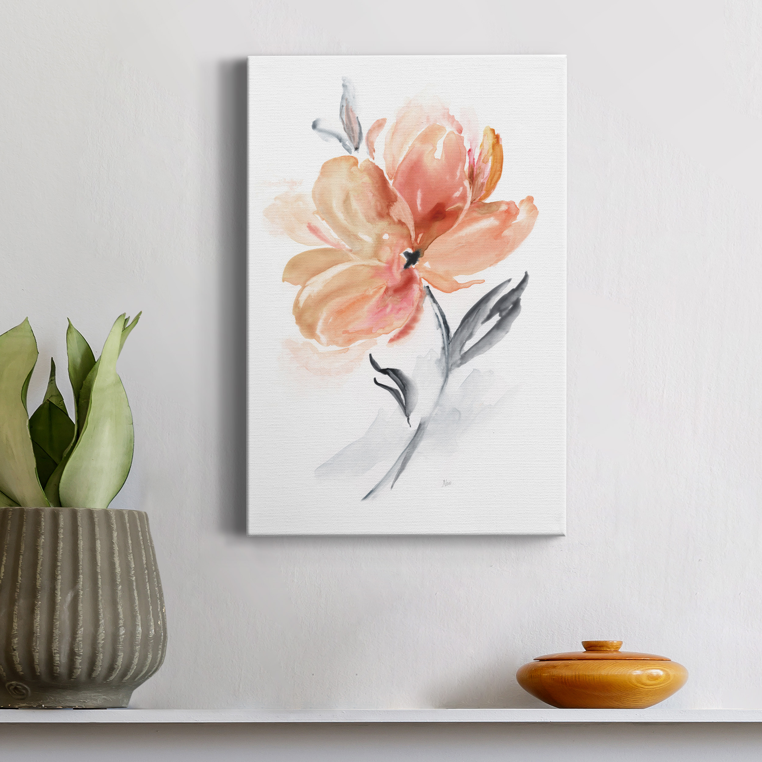 Soft Sensation II Premium Gallery Wrapped Canvas - Ready to Hang - 24 x 36