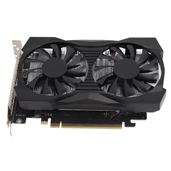 Tarjeta Gráfica De Video GTX1650, PCI Express 2.0 Ranura 16X Ventiladores Duales Interfaz Multimedia HD Condensador De Estado Sólido Tarjeta Gráfica GDDR5 Duradera De 4 GB Para
