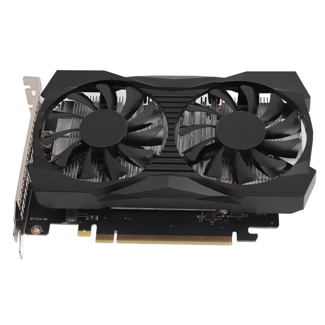 Tarjeta Gráfica De Video GTX1650, PCI Express 2.0 Ranura 16X Ventiladores Duales Interfaz Multimedia HD Condensador De Estado Sólido Tarjeta Gráfica GDDR5 Duradera De 4 GB Para