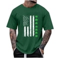 thumbnail image 1 of Pantalones de Sudador para Hombres Cortos Camiseta de Cuello Redondo de la Impresión de la Moda Casual, Blusa de Manga Corta de Poliéster Suave, 1 of 4